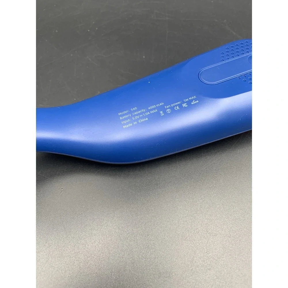 Powerful SWEETFULL S60 Neck Fan - Bladeless Cooling USB-C Rechargeable 4000mAh